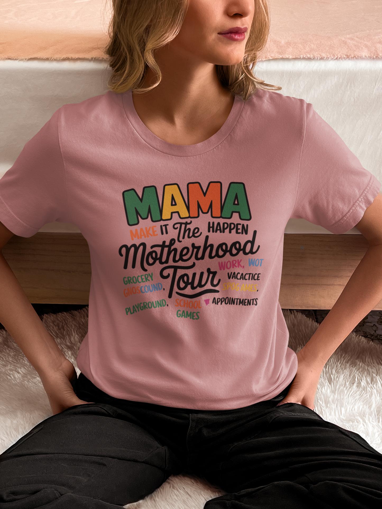 MAMA Make It Happen – Motherhood Tour Graphic Tee